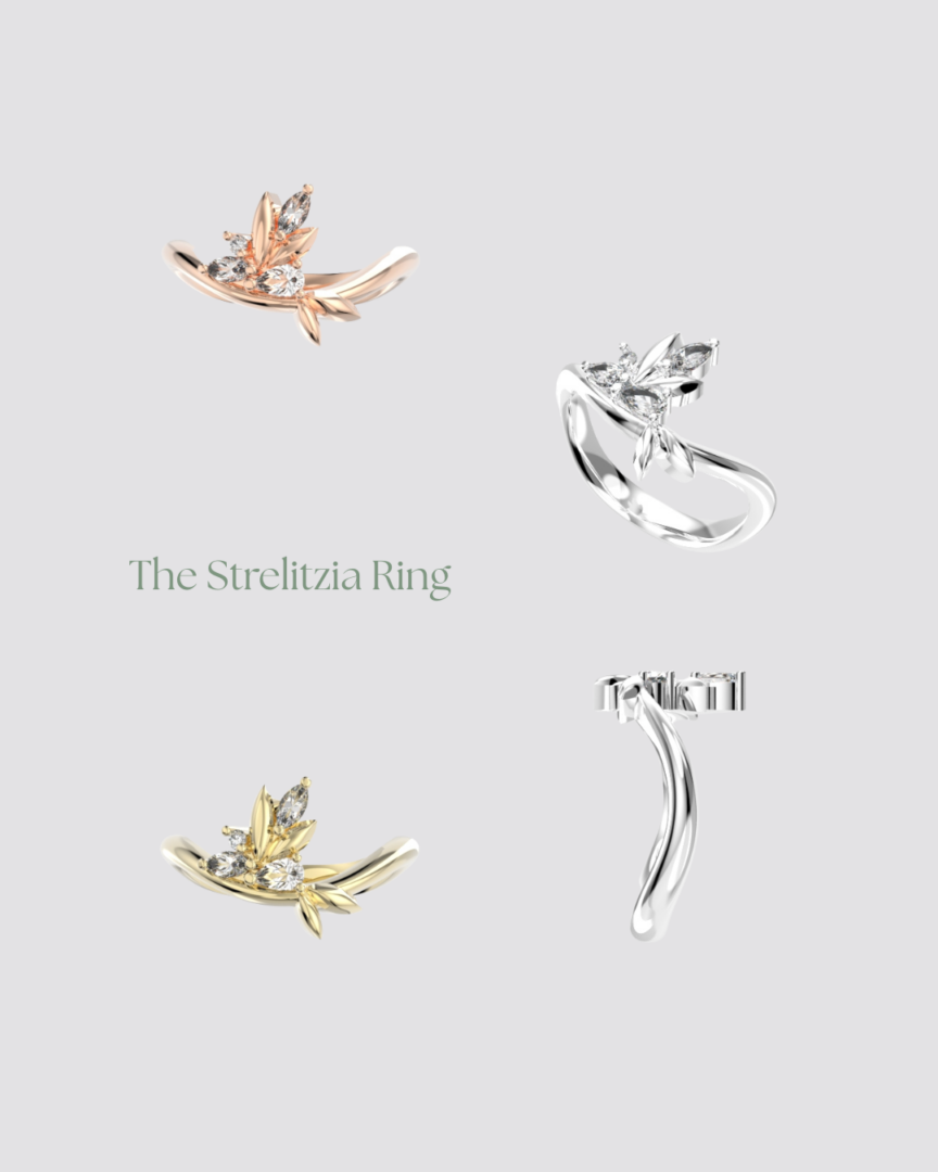 The Strelitzia Ring by Irresistible Diamonds Group